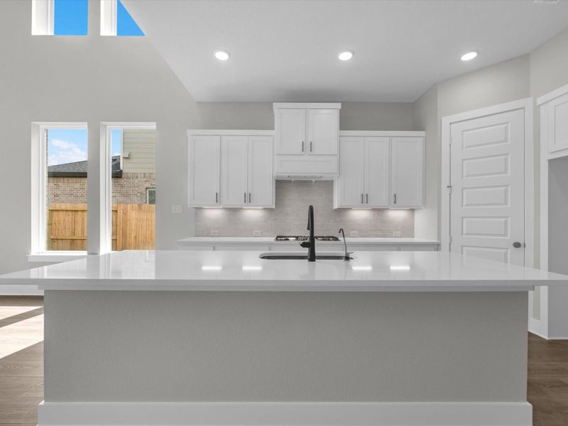 Furnished interior view inside a new home in Pecan Ridge, Fulshear (Image 13).