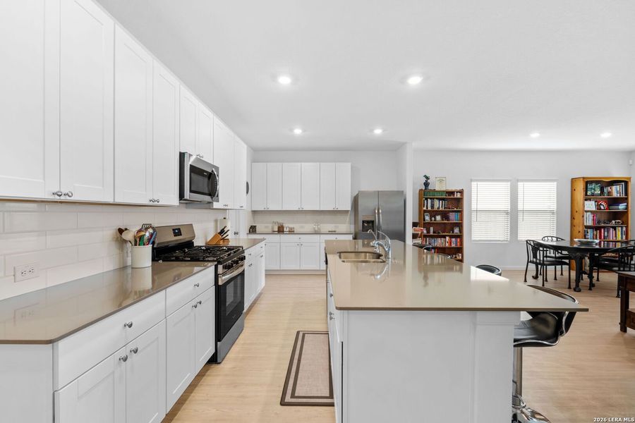 Furnished interior view inside a new home in Hidden Trails, Bulverde (Image 7).