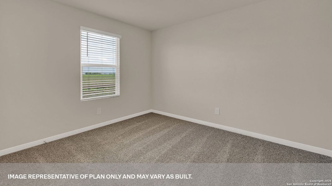Spacious, unfurnished interior of a new home in Paramount, Kyle (Image 30).