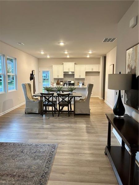 Furnished interior view inside a new home in Villages at Cedar Hill, Dallas (Image 8).