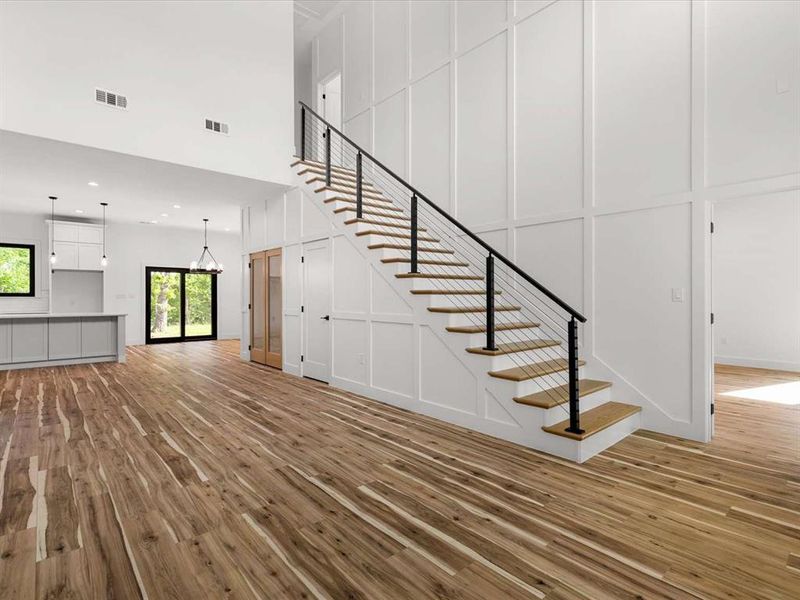 Spacious, unfurnished interior of a new home in , Flower Mound (Image 17). Spacious, unfurnished interior of a new home in , Flower Mound (Image 17).