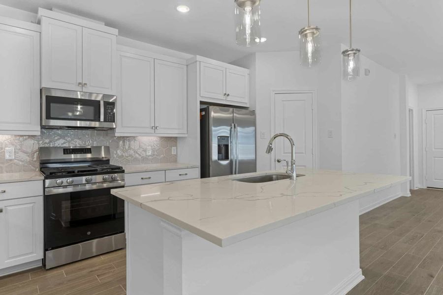 Furnished interior view inside a new home in Woodforest, Montgomery (Image 9). Furnished interior view inside a new home in Woodforest, Montgomery (Image 9).