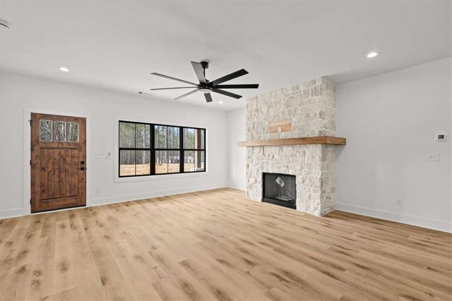 Spacious, unfurnished interior of a new home in , Waco (Image 22).