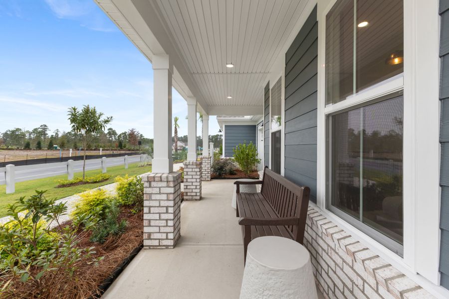 Representative exterior details of a home built from the Renown by Del Webb in Del Webb Ocean Isle Beach, Shallotte (Image 28).