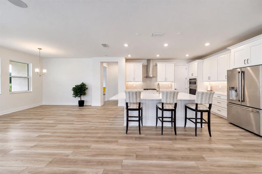 Furnished interior view inside a new home in Sweetwater at Lakewood Ranch, Bradenton (Image 8).