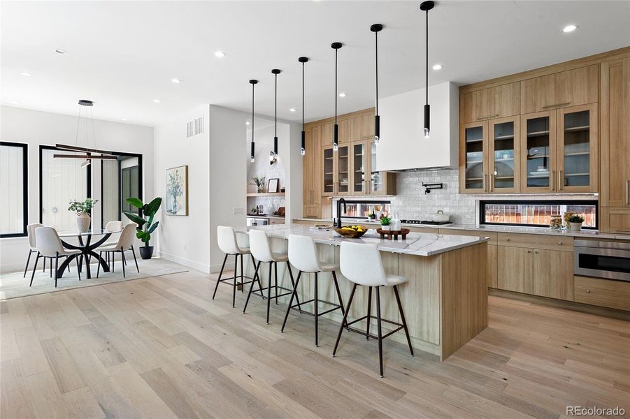 Furnished interior view inside a new home in , Denver (Image 11).