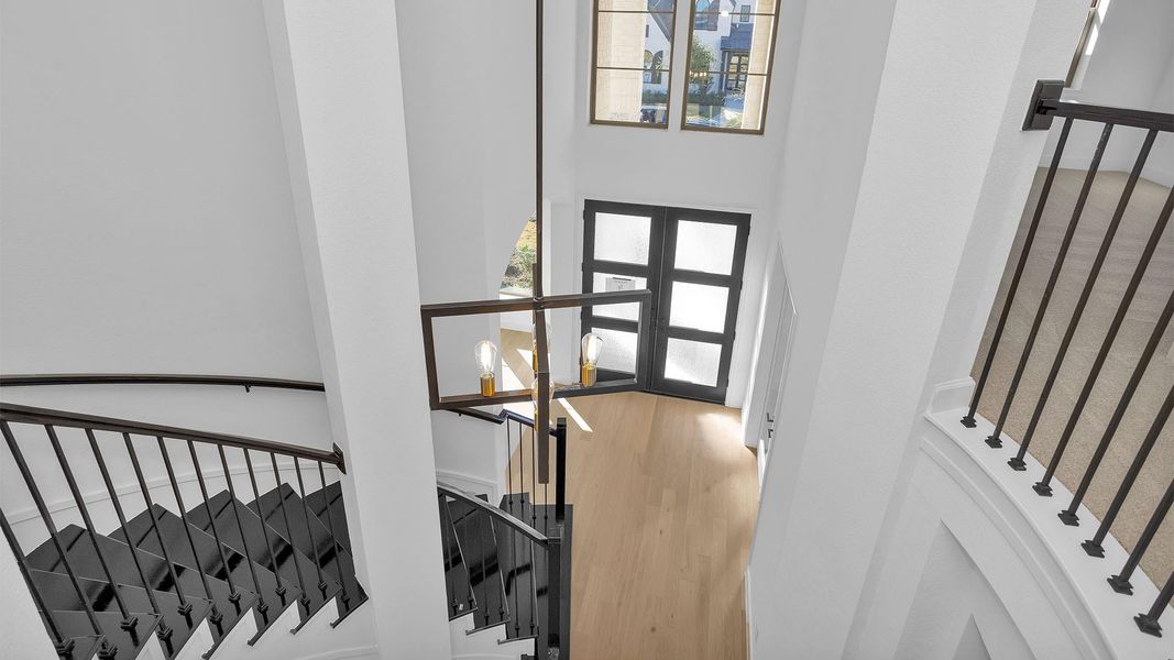 Furnished interior view inside a new home in Jordan Ranch 65', Fulshear (Image 5).