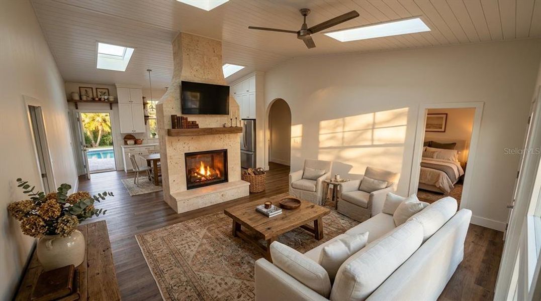 Furnished interior view inside a new home in , Parrish (Image 6).