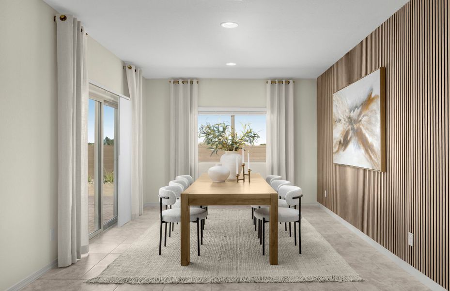 Representative furnished interior of a home built from the Sunbird by Pulte Homes in Alamar, Tolleson (Image 10). Representative furnished interior of a home built from the Sunbird by Pulte Homes in Alamar, Tolleson (Image 10).