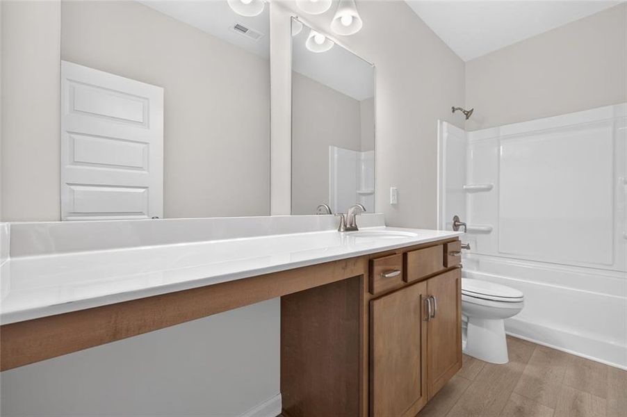 Furnished interior view inside a new home in Glen at Cave Springs, Douglasville (Image 5).