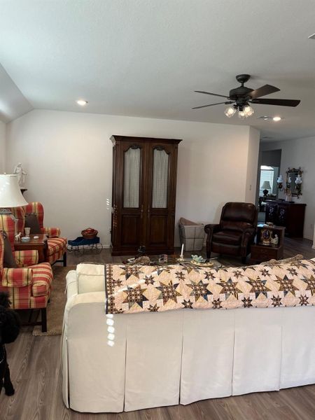Furnished interior view inside a new home in Cypress Green: Cottage Collection, Hockley (Image 13).