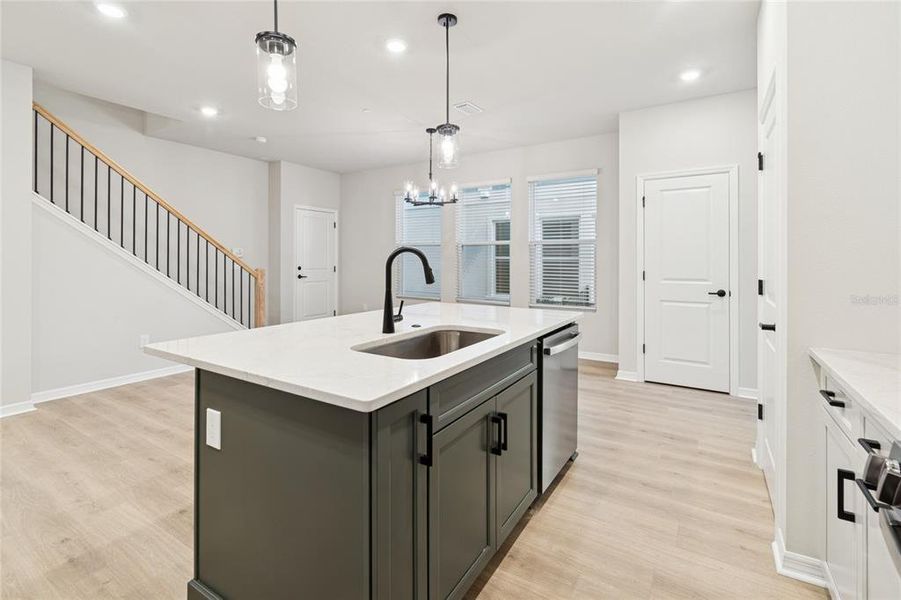 Furnished interior view inside a new home in , Orlando (Image 8).
