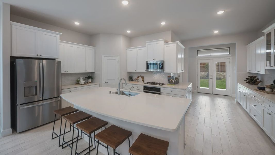 Furnished interior view inside a new home in Las Lomas, Forney (Image 21).