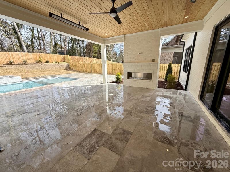 Exterior details and patio area of a home in , Charlotte (Image 12).