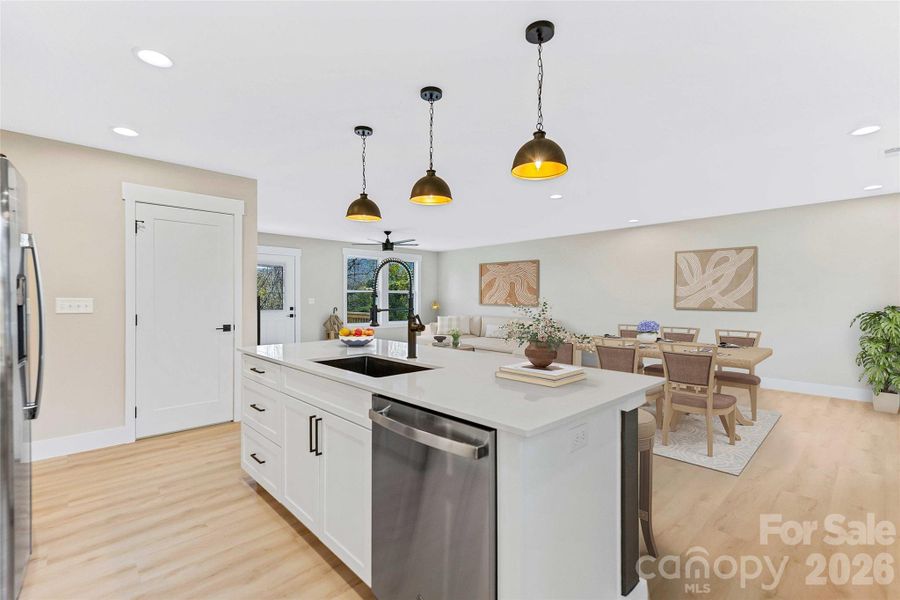 Furnished interior view inside a new home in , Alexander (Image 11).