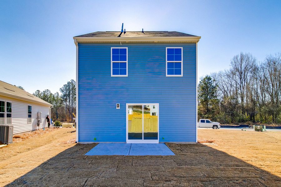 Exterior details and patio area of a home in Bluefield, Lexington (Image 19).