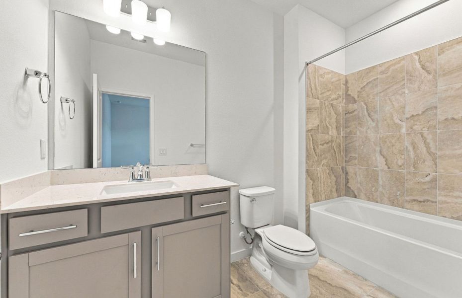 Furnished interior view inside a new home in Oakfield Trails, Parrish (Image 5).