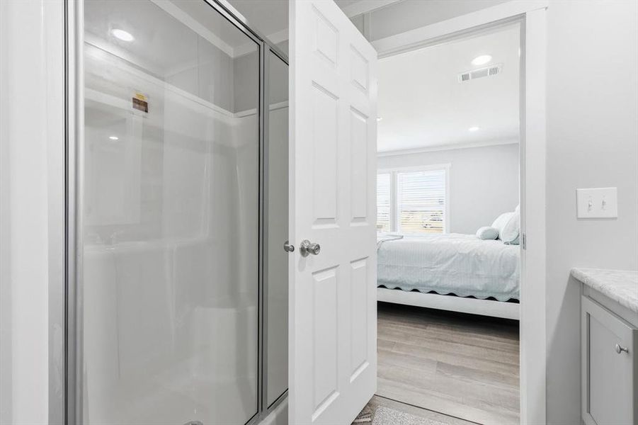 Furnished interior view inside a new home in , Gordonville (Image 22).