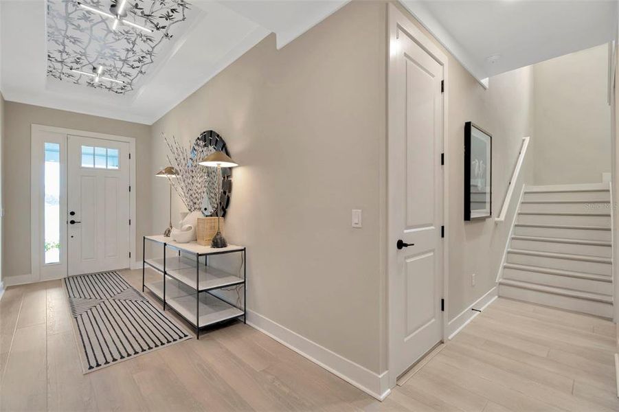 Furnished interior view inside a new home in Primrose at Longleaf, New Port Richey (Image 31).