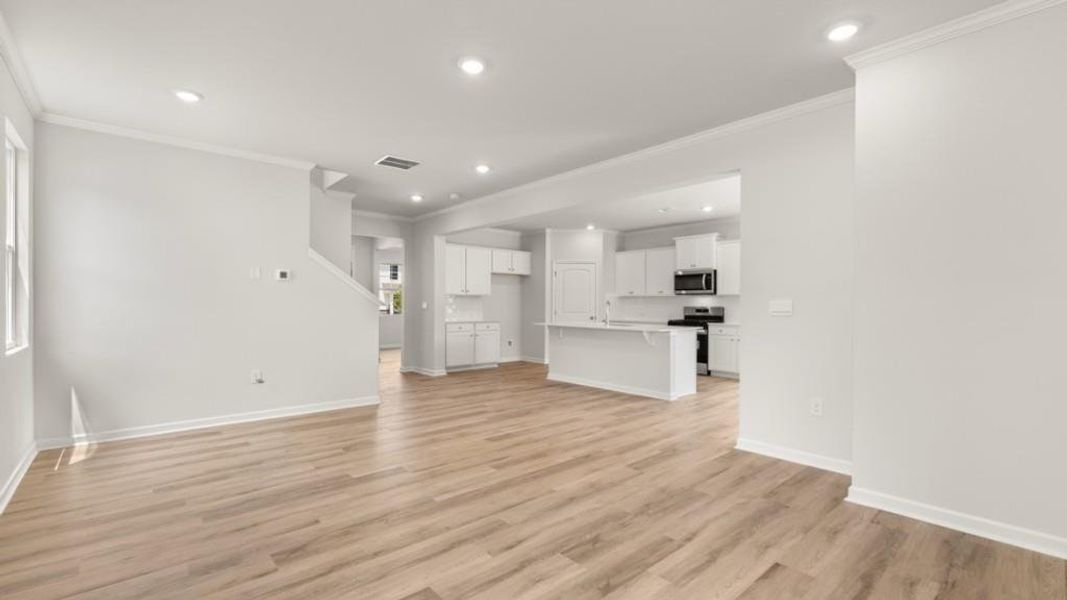 Spacious, unfurnished interior of a new home in Braselton Village, Braselton (Image 17). Spacious, unfurnished interior of a new home in Braselton Village, Braselton (Image 17).