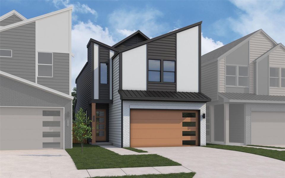 Rendering of floor plan. Colors and features may differ from shown representation. Rendering of floor plan. Colors and features may differ from shown representation.