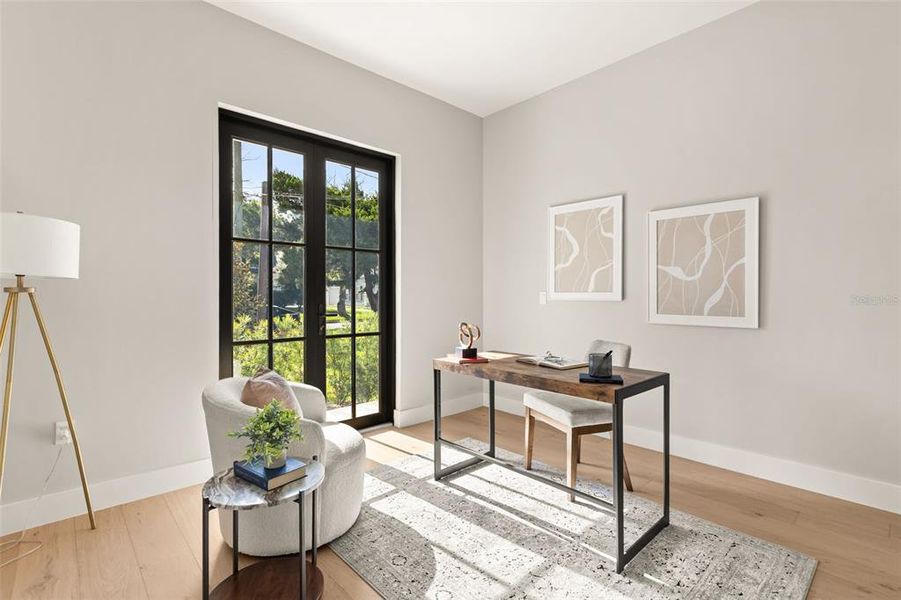 Furnished interior view inside a new home in College Park, Orlando (Image 15). Furnished interior view inside a new home in College Park, Orlando (Image 15).