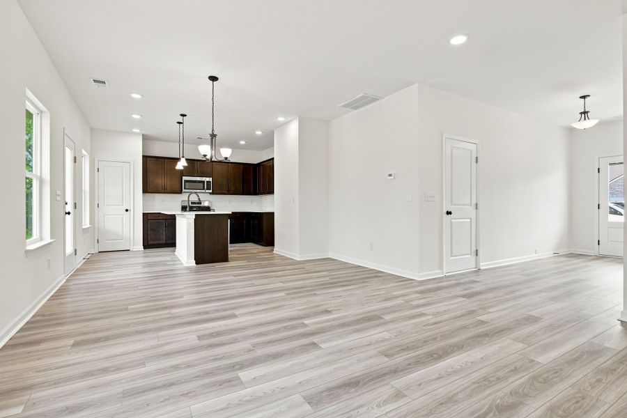 Spacious, unfurnished interior of a new home in Hampshire Hills, Columbia (Image 34). Spacious, unfurnished interior of a new home in Hampshire Hills, Columbia (Image 34).
