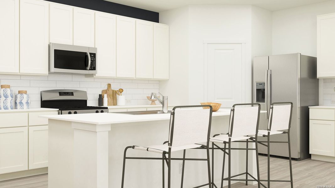 Furnished interior view inside a new home in Juniper Ranch, Spring Branch (Image 31).
