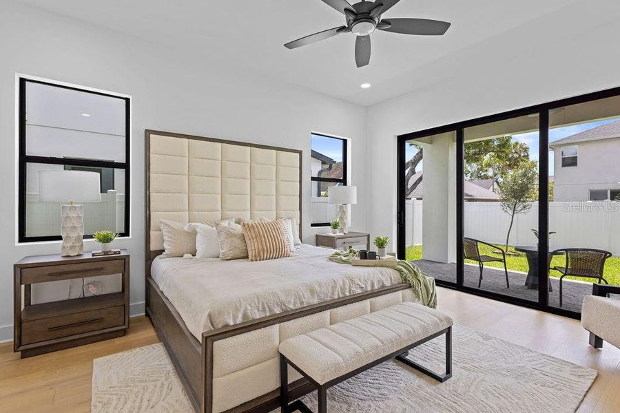 Furnished interior view inside a new home in , Tampa (Image 9).