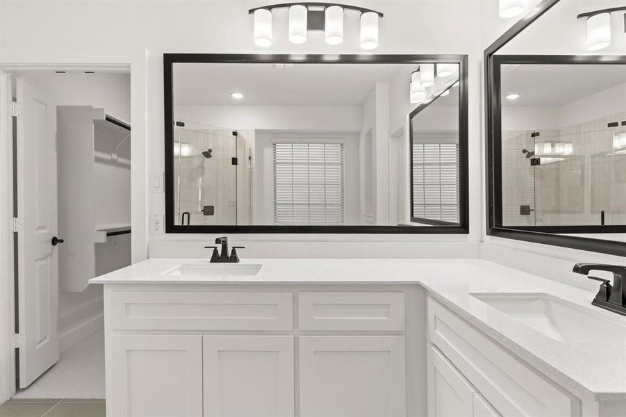 Furnished interior view inside a new home in Trails at Cottonwood Creek, Wylie (Image 9).