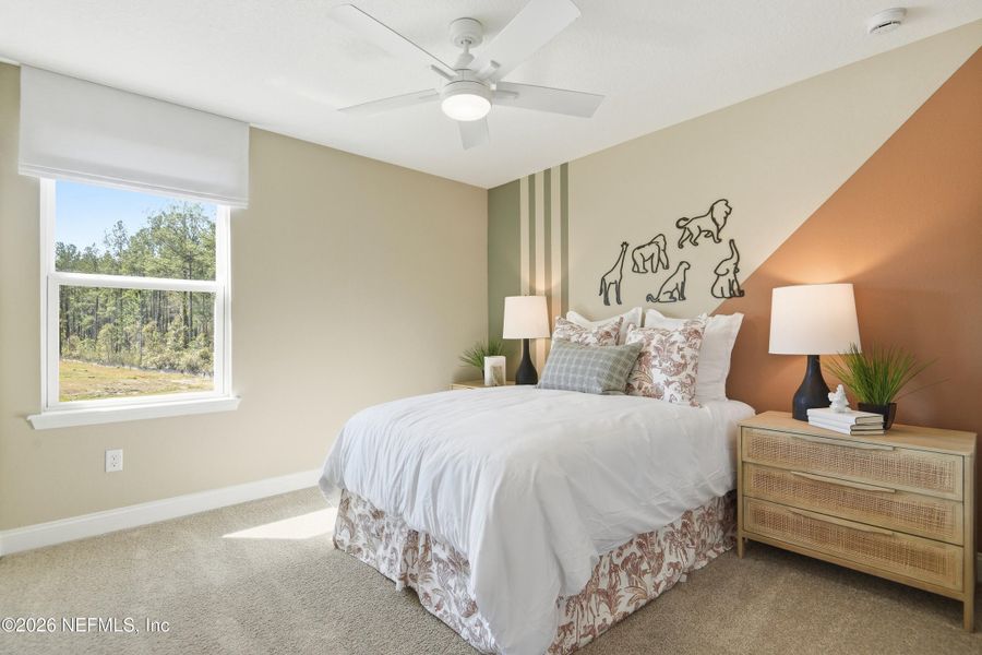 Furnished interior view inside a new home in TrailMark II, St. Augustine (Image 6).