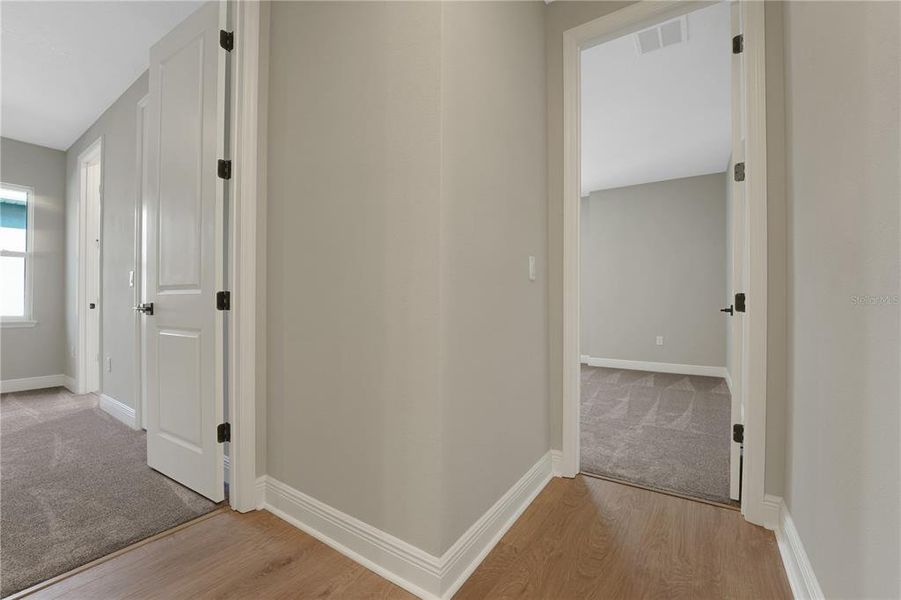 Spacious, unfurnished interior of a new home in Palms at Windermere, Windermere (Image 51). Spacious, unfurnished interior of a new home in Palms at Windermere, Windermere (Image 51).