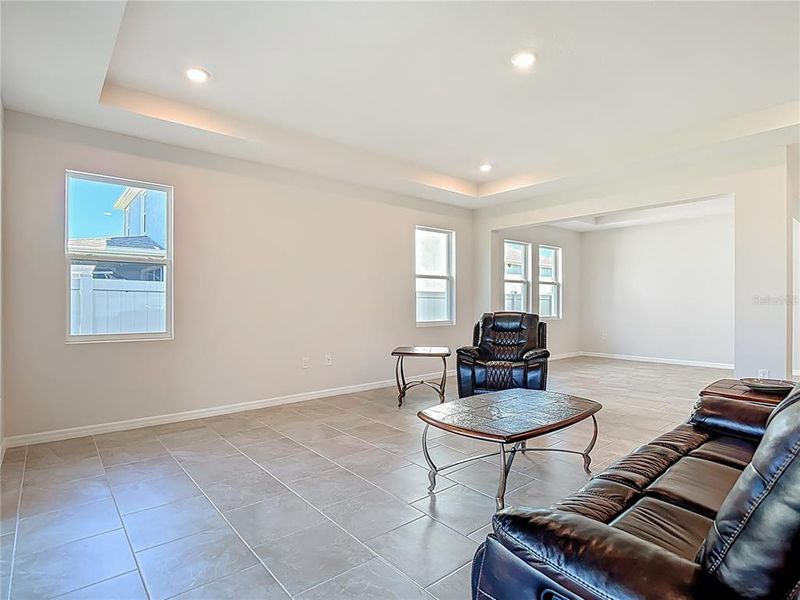 Furnished interior view inside a new home in Mirada, San Antonio (Image 5).