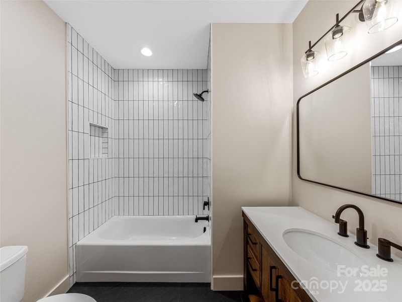 Furnished interior view inside a new home in , Brevard (Image 30).