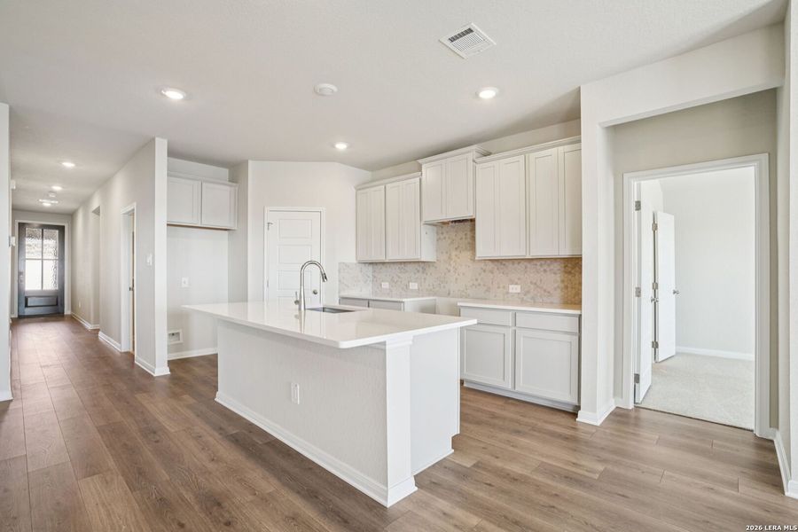Furnished interior view inside a new home in Kallison Ranch, San Antonio (Image 4).
