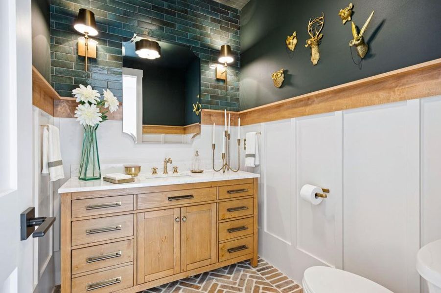 Furnished interior view inside a new home in , Rydal (Image 63).