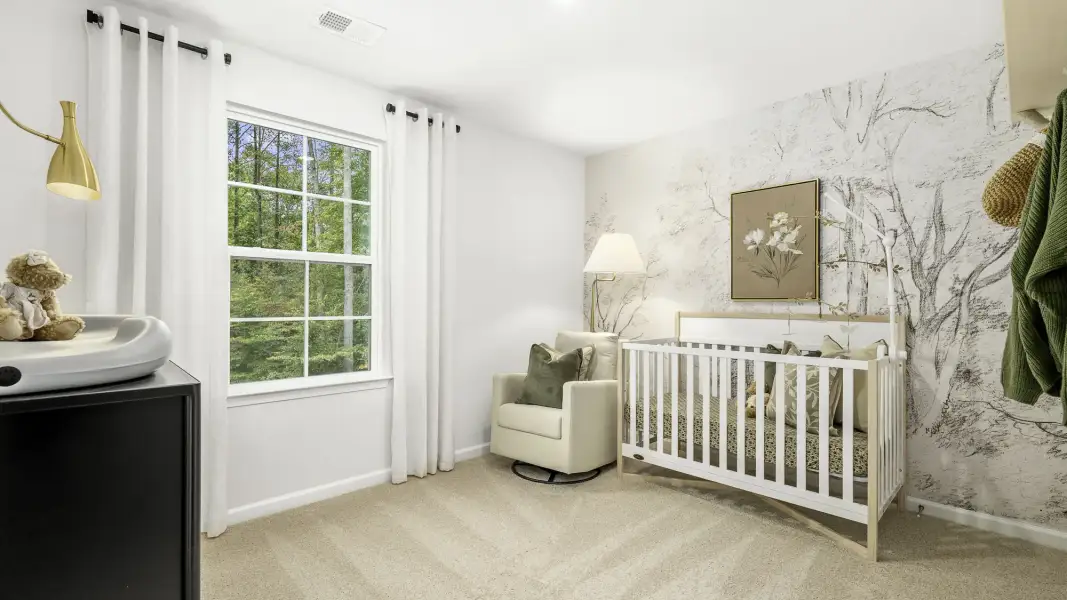 Furnished interior view inside a new home in Fiddlers Landing, Winston-Salem (Image 12).
