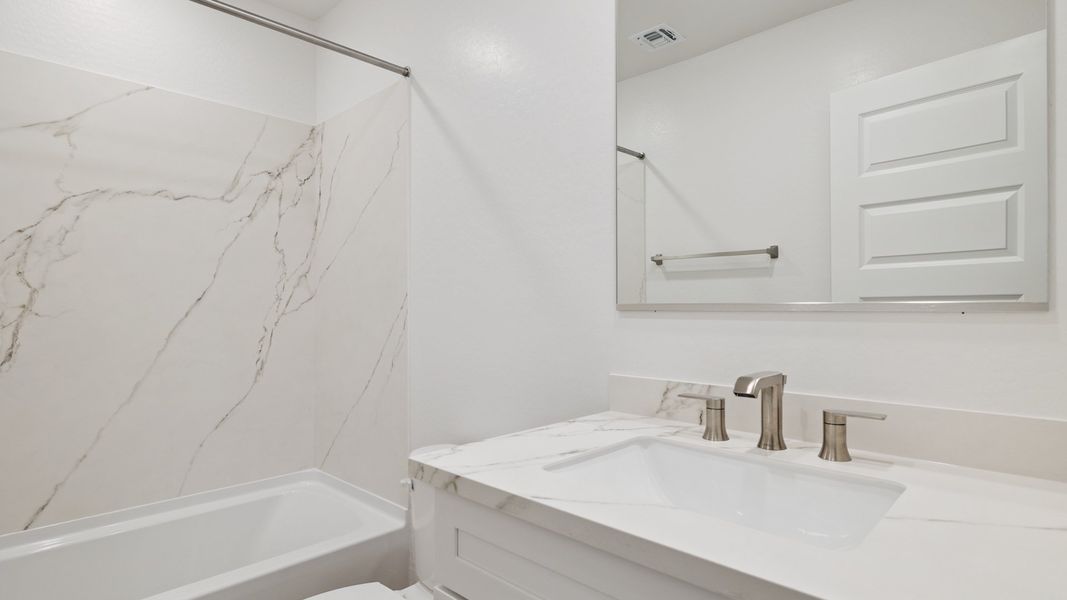 Furnished interior view inside a new home in The Buttes at Mystic, Peoria (Image 17).