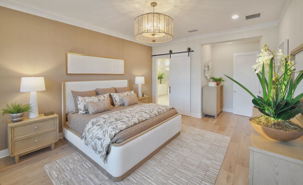 Furnished interior view inside a new home in Tidewater, Jacksonville (Image 14).