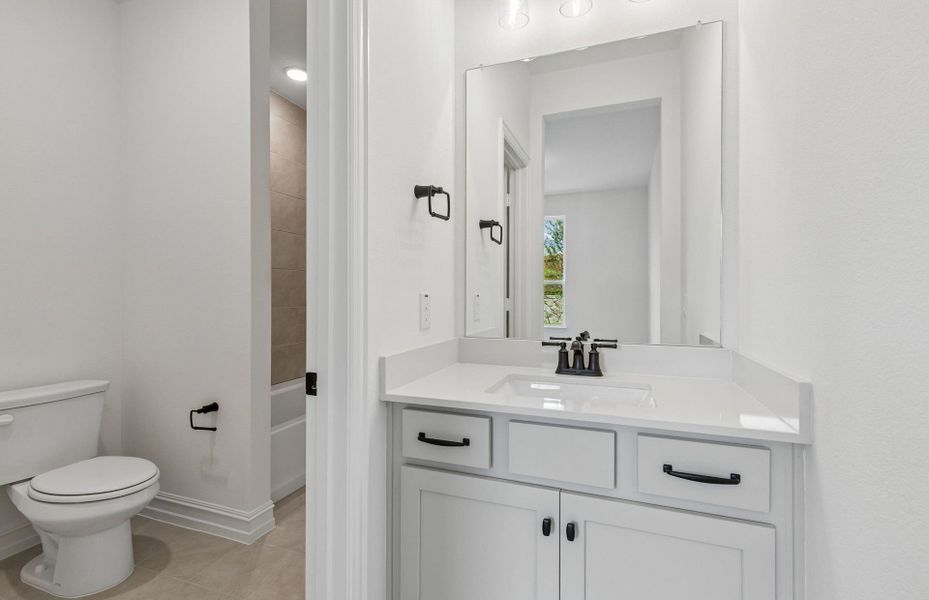 Representative furnished interior of a home built from the Azle by Pulte Homes in Wilson Creek Meadows, Celina (Image 17).