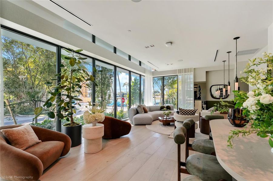 Furnished interior view inside a new home in Alana Bay Harbor Islands, Bal Harbour (Image 6). Furnished interior view inside a new home in Alana Bay Harbor Islands, Bal Harbour (Image 6).