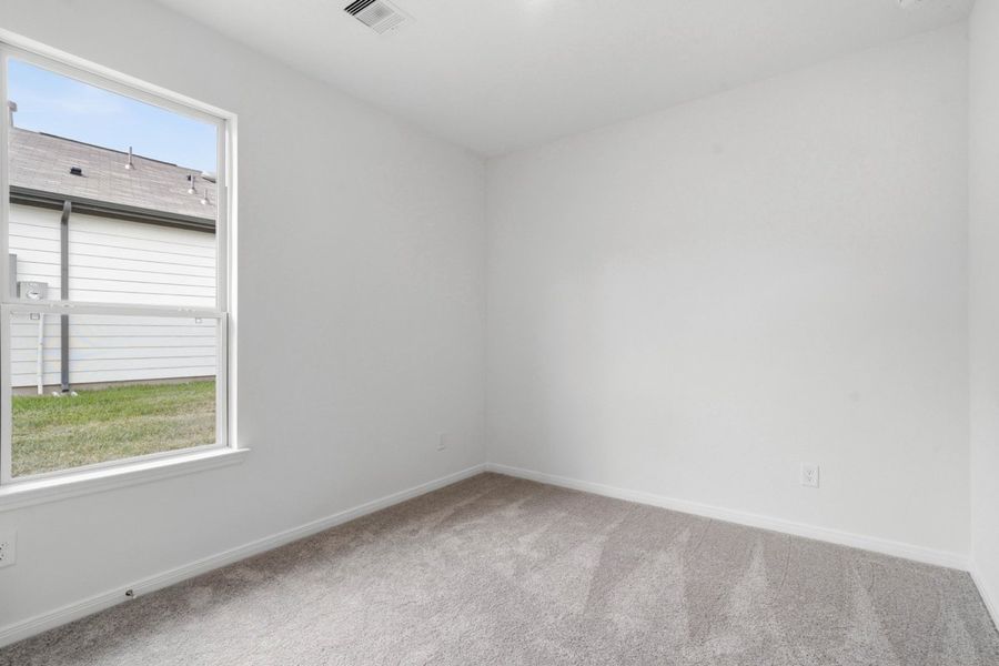 Spacious, unfurnished interior of a new home in Mustang Ridge, Magnolia (Image 22). Spacious, unfurnished interior of a new home in Mustang Ridge, Magnolia (Image 22).