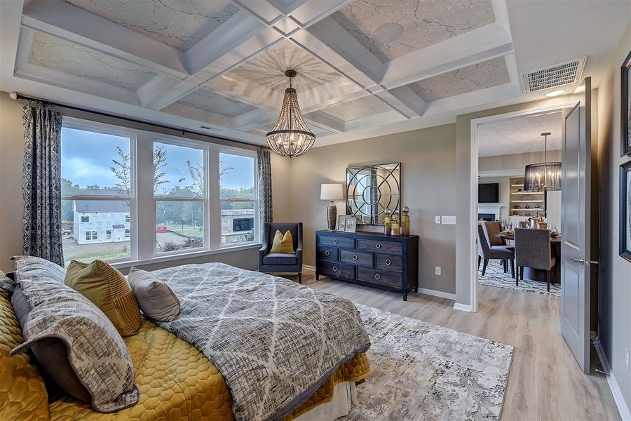 Representative furnished interior of a home built from the Pikewood by Taylor Morrison in Walden Woodlands, Huntersville (Image 17). Representative furnished interior of a home built from the Pikewood by Taylor Morrison in Walden Woodlands, Huntersville (Image 17).