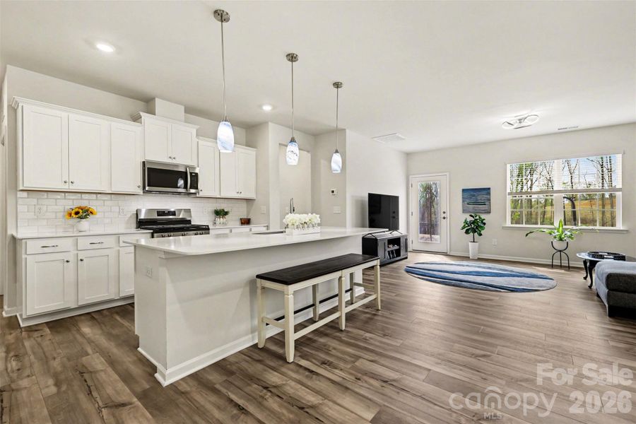 Furnished interior view inside a new home in Elizabeth, Fort Mill (Image 6). Furnished interior view inside a new home in Elizabeth, Fort Mill (Image 6).