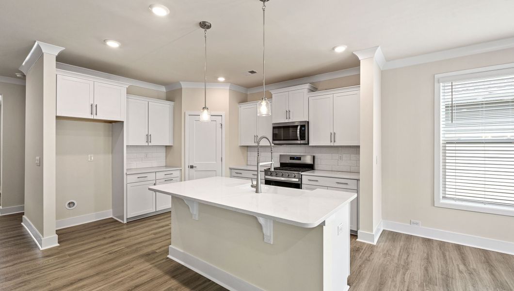 Furnished interior view inside a new home in Adams Glen, Greenville (Image 7).