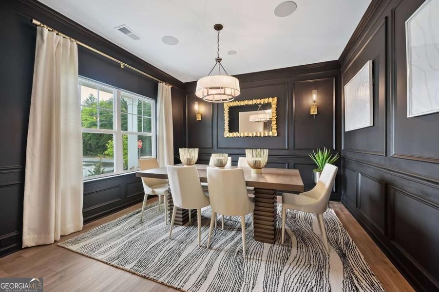 Furnished interior view inside a new home in Cobblestone Crossing Commons, Byron (Image 3).