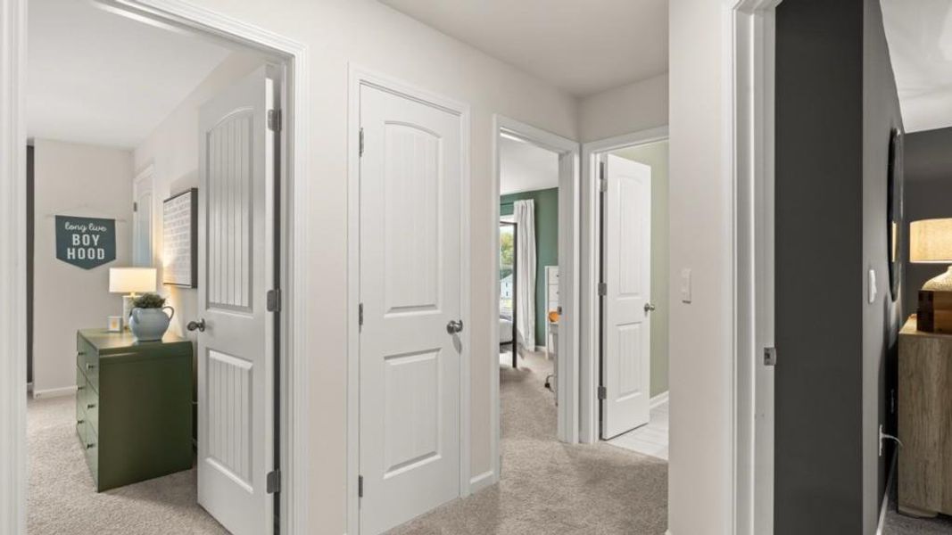 Furnished interior view inside a new home in Thalley Creek Estates, Cumming (Image 33).