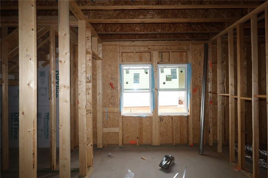 In-progress construction of a new home in , Gainesville, GA (Image 6).