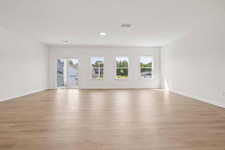 Family Room featuring the AW Collection® Milan - Open, artful, and designed for modern living.