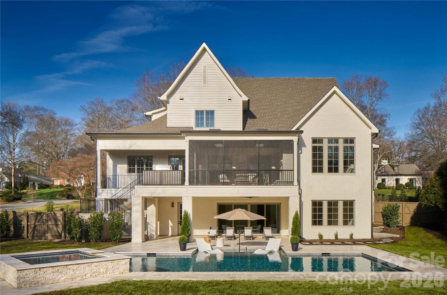 Front exterior of a new home in , Charlotte, NC, highlighting curb appeal (Image 16). Front exterior of a new home in , Charlotte, NC, highlighting curb appeal (Image 16).